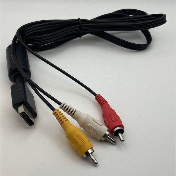 Lot Of Male Cables  6’ Red Yellow White Heavy, Light 5’ RYW & Single Orange - Picture 5 of 5